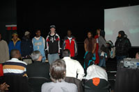 Youth being recognized for their geat work